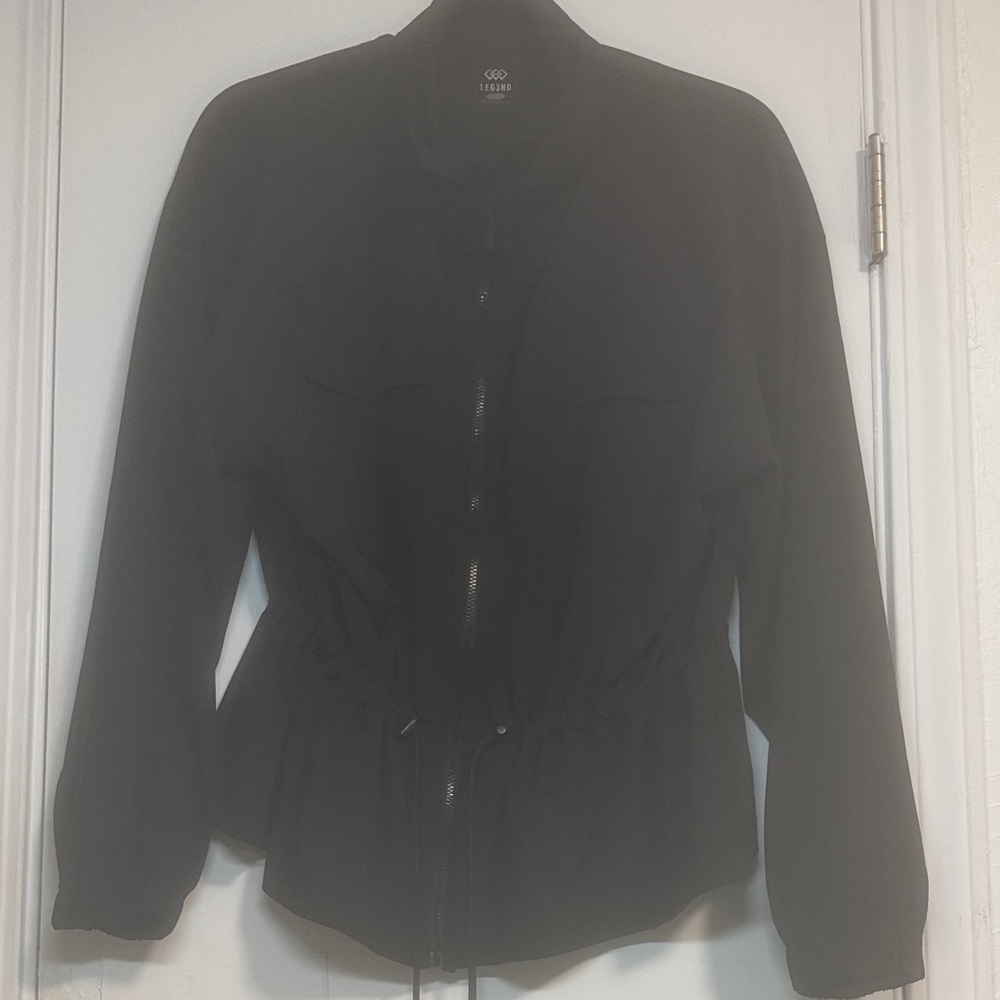 Elegant Black Utility Jacket for Women